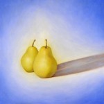 Pears in Light and Shadow I