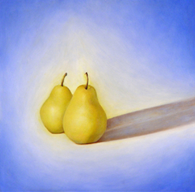 Pears in Light and Shadow I